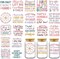 20 Sheets Funny UV DTF Cup Wrap Decals for 16 oz Glass Cups, Waterproof Sarcastic Tumbler Stickers for Water Bottles, Laptops, Phone Cases & DIY Personalized Crafts